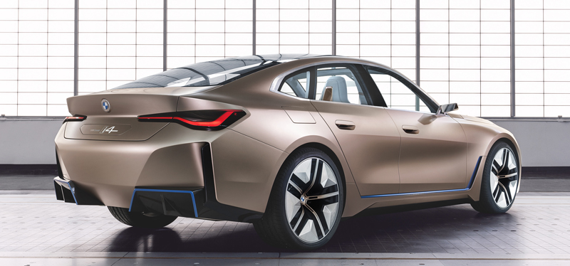 BMW Electric Concept i4 intended for production in 2021 